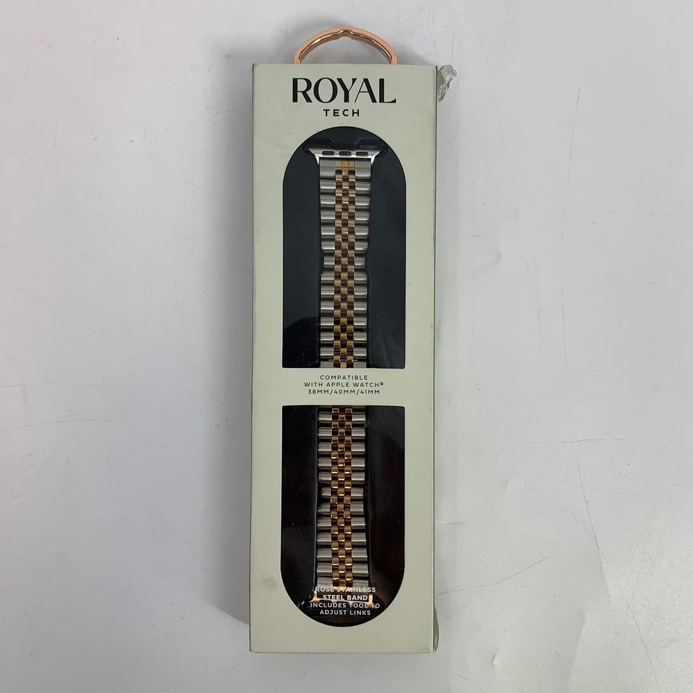 Royal‎ Tech Apple Watch Band 38/40/41mm Rose Gold Stainless Steel Tool